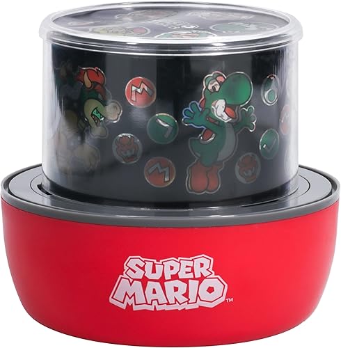 Miniatura 2 de Paladone Super Mario - Lámpara de proyección con licencia oficial de Nintendo con escenas intercambiables e iluminación de estado de ánimo, 3 modos