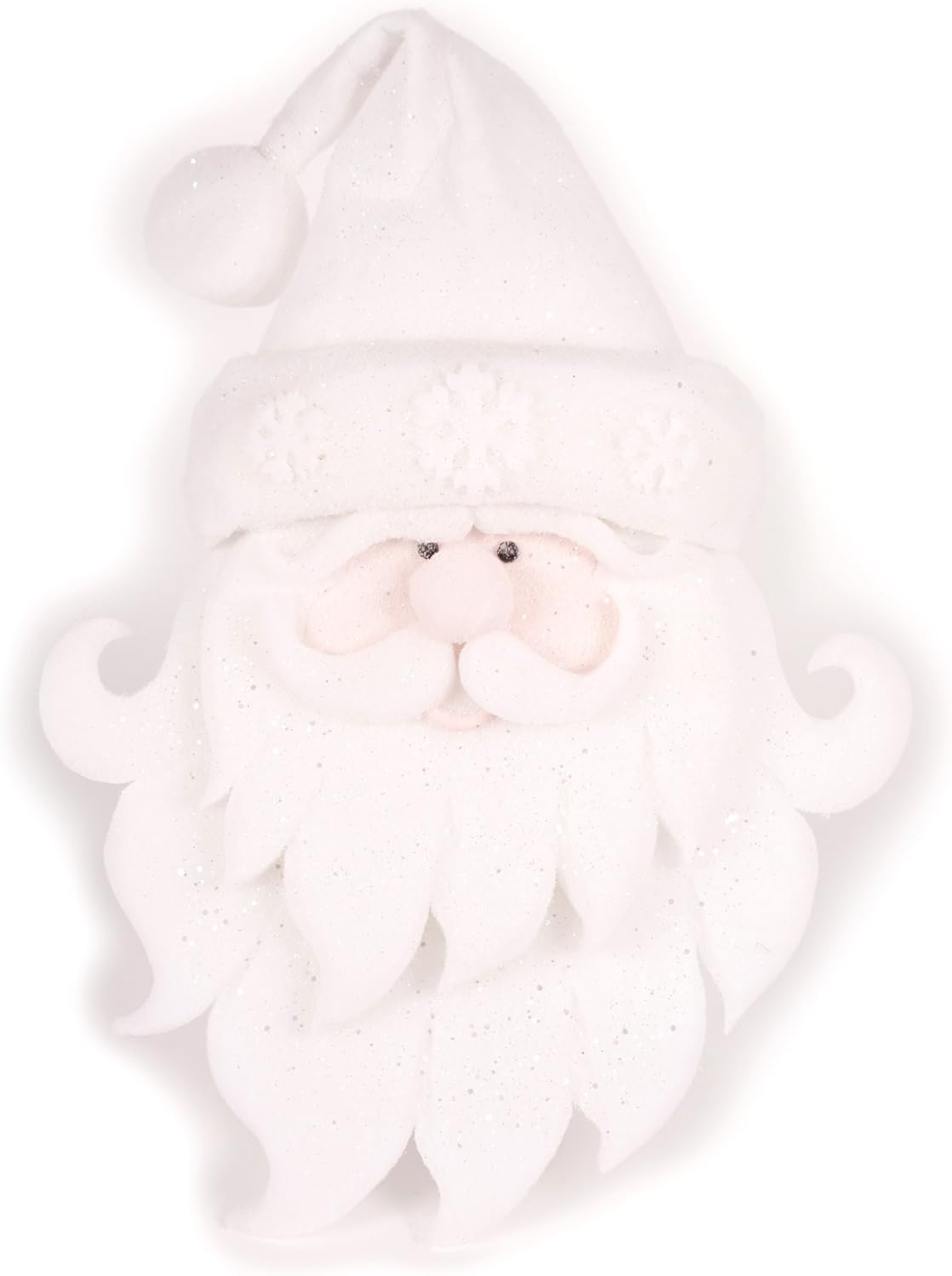 Poly Cotton Standing Reindeer Christmas Decoration, 63 cm - White