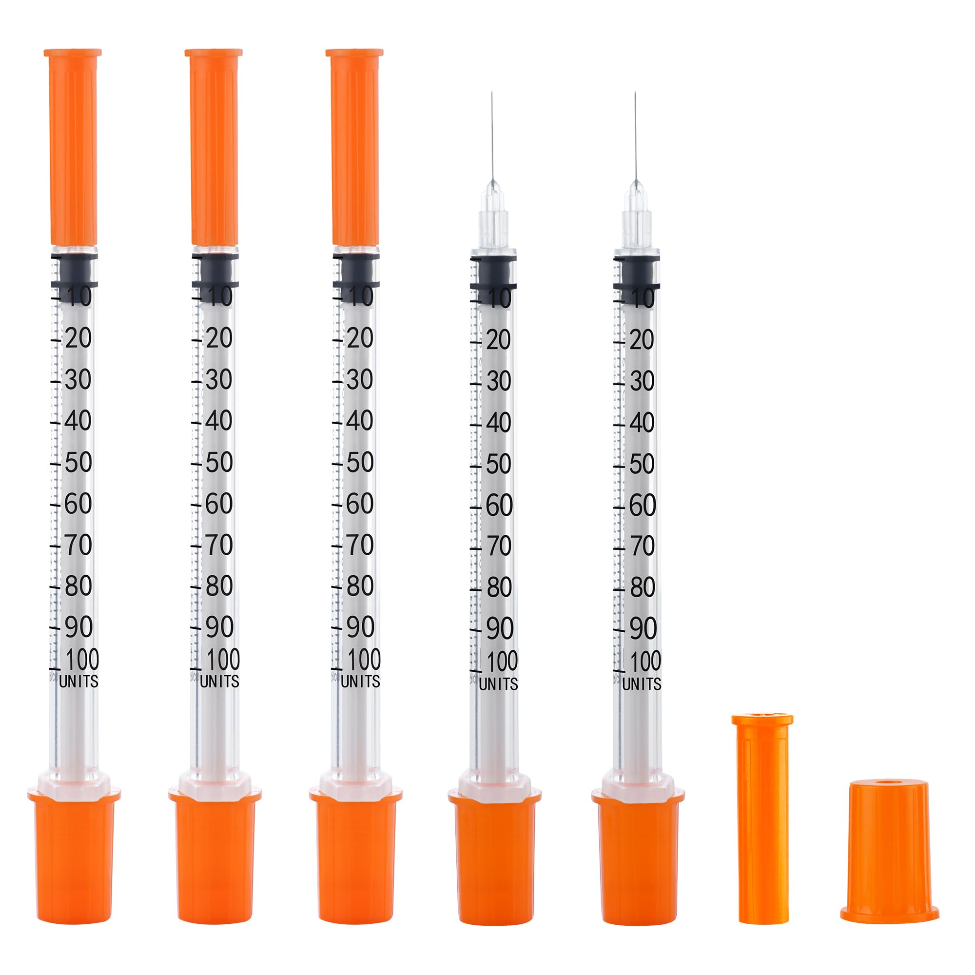 U-100 27G 1cc Syringes with 1/2 Inch-13mm (100Pack) — Amazon image 7