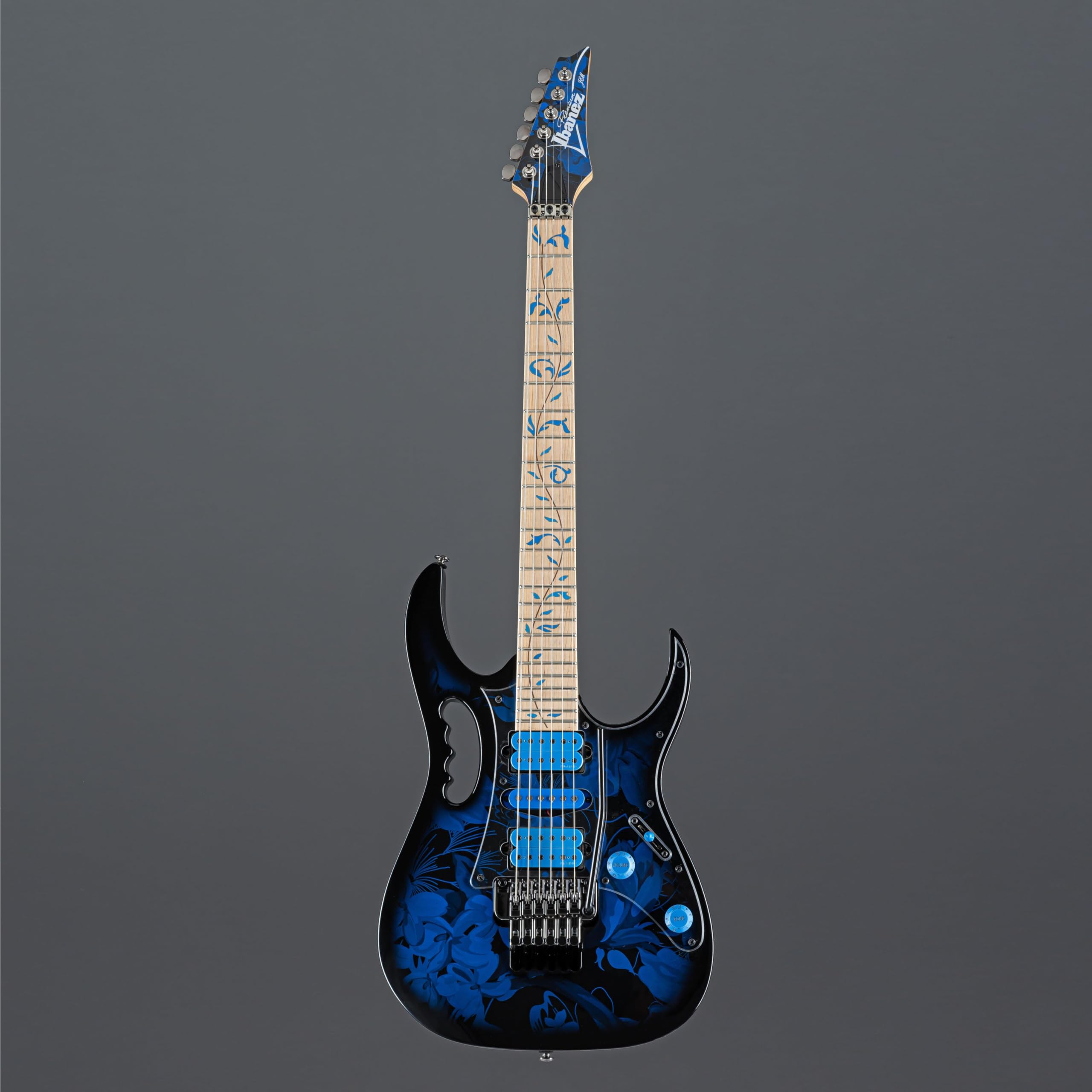 Amazon | Ibanez(アイバニーズ) エレキギター Steve Vaiモデル Blue 