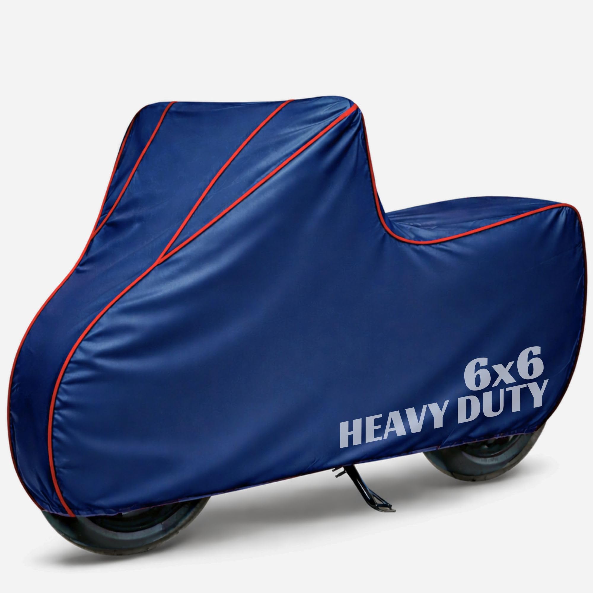 MAHA Cover Protection 6X6 Heavy Duty Scooty Cover for Activa 125 |100% Waterproof | All-Weather Protection| UV Resistant, Dustproof, Windproof, Durable Outdoor Motorcycle Body Covers for Daily Use-image-38