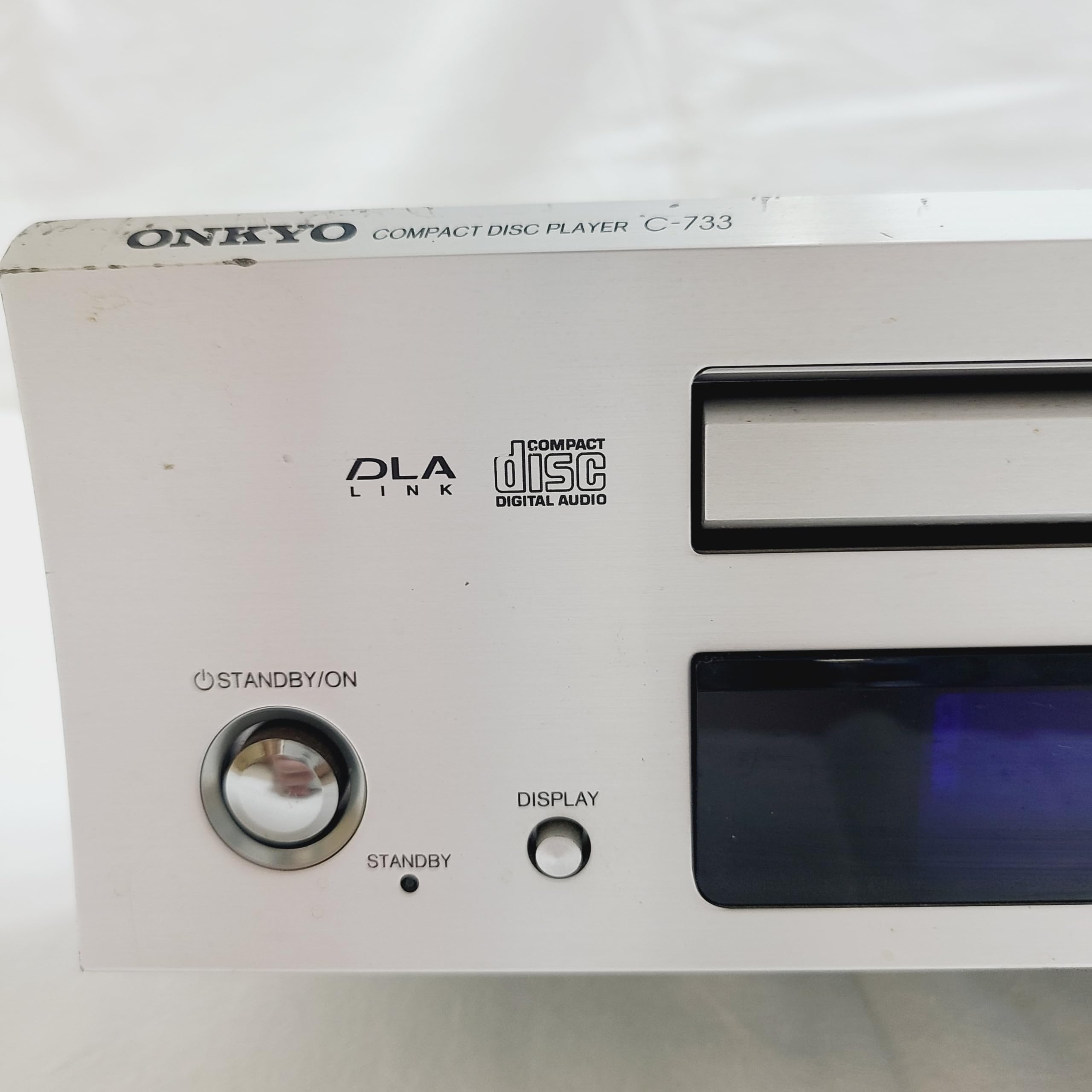 Amazon.co.jp: ONKYO INTEC275 CDプレーヤー C-733(S) /シルバー 