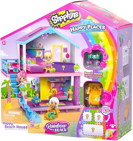 Amazon | Shopkins Happy Places レインボービ 