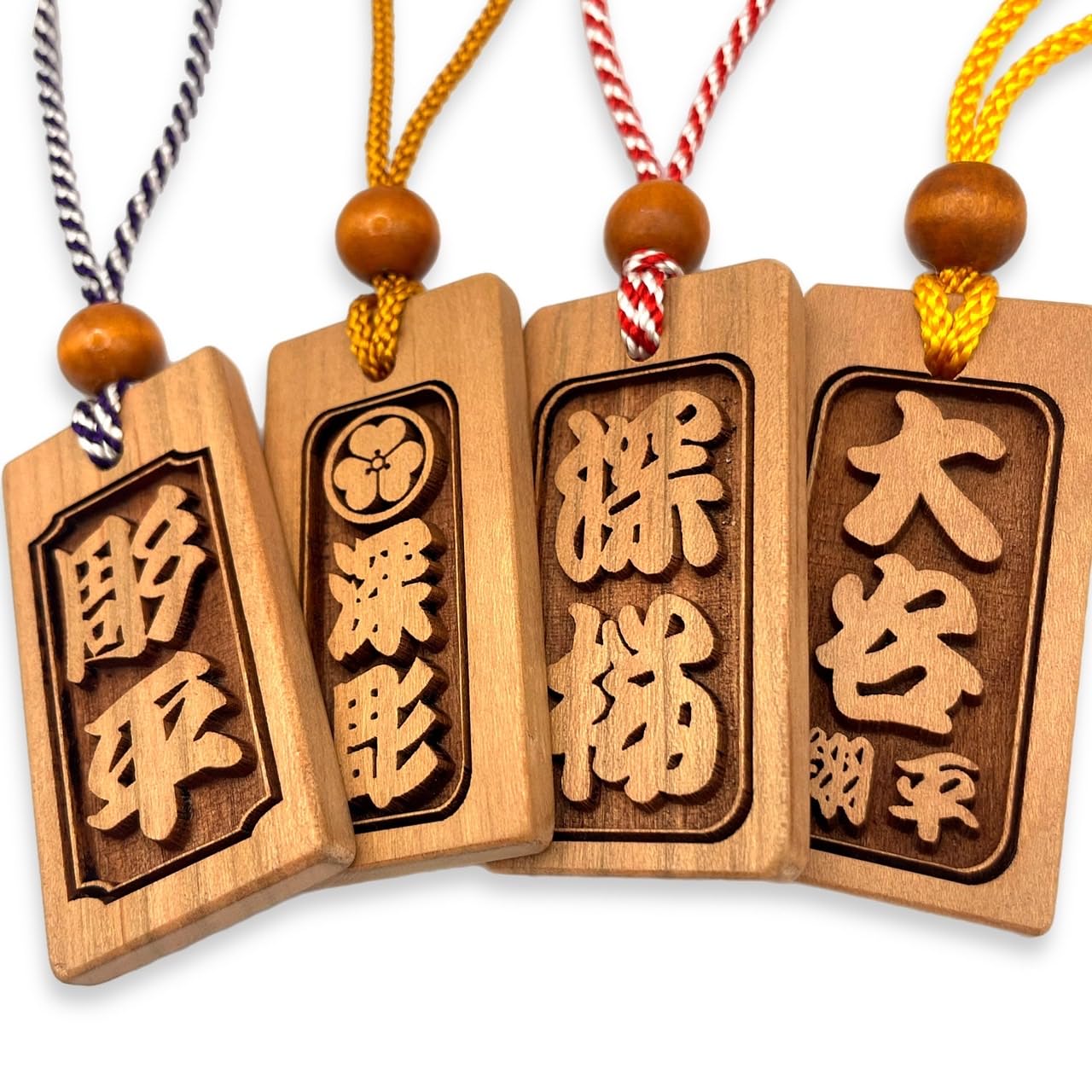 Amazon.co.jp: 【深彫り】さくら木札 中札 60×30mm 厚み6mm 喧嘩 