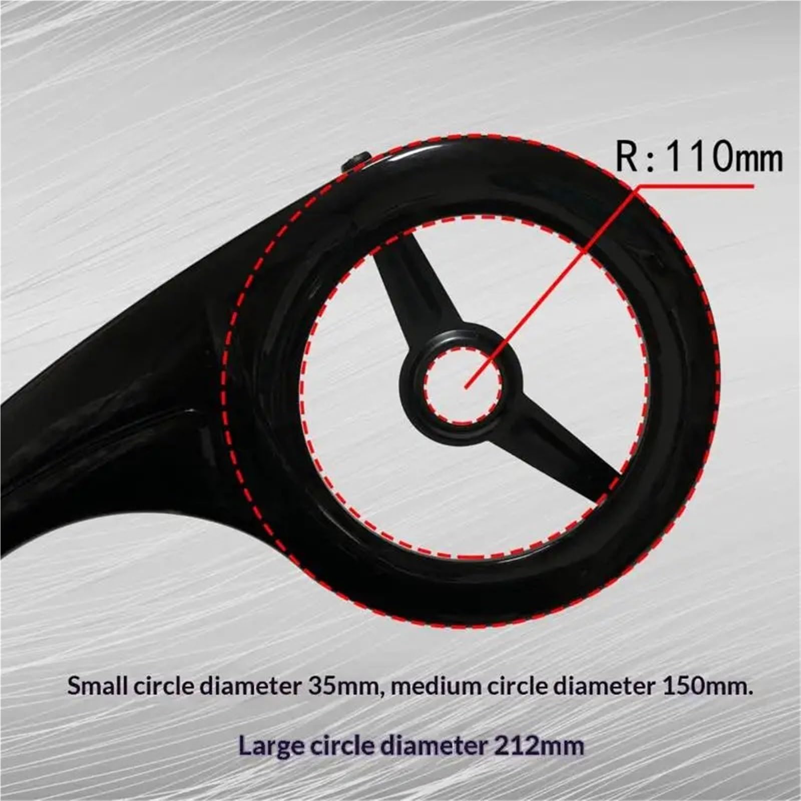 Copricatena Bicicletta 1 Set di Protezione Universale for Catena for Bici, Copertura in plastica PP for Scatola di Protezione Grande for Corona 40-46T