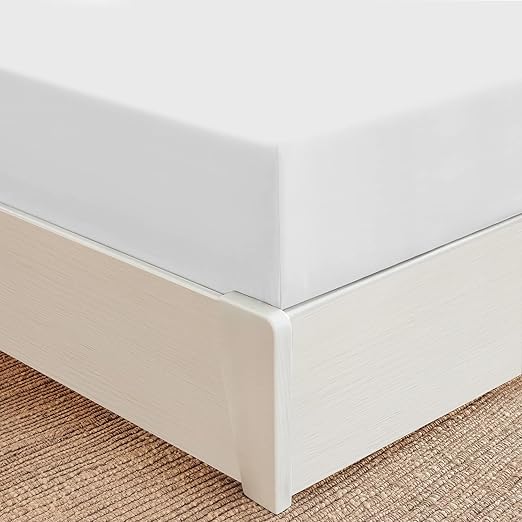 Mellanni Twin XL Fitted Sheet Iconic Collection Bedding