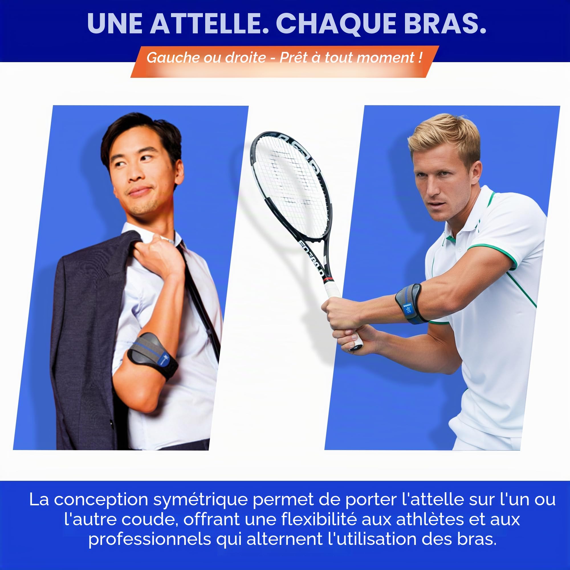 Thuasne – Coudière anti-épicondylite Epi-Med Promaster (taille XL)