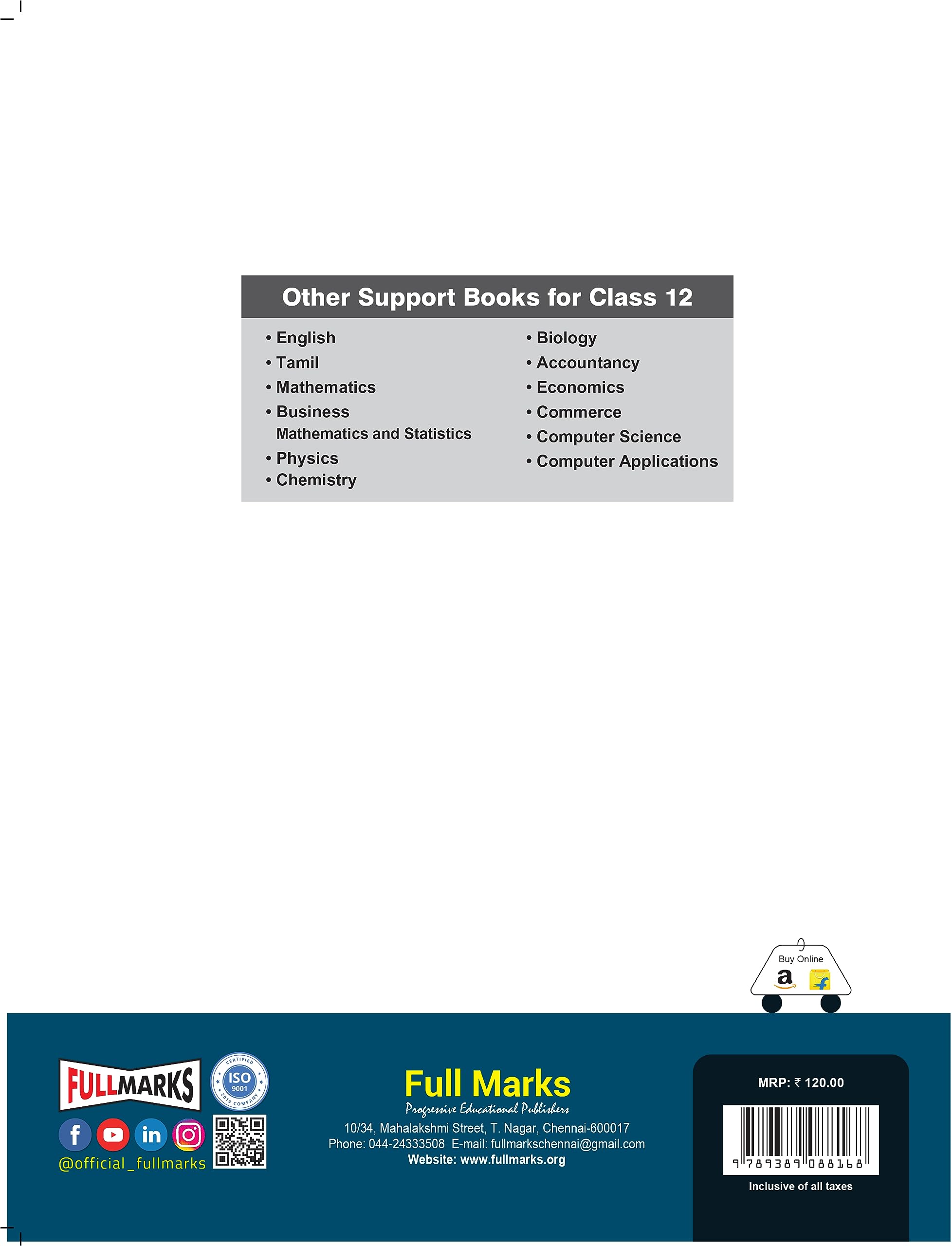 Commerce (based On The Latest Textbook Of Tamil Nadu State Board Syllabus) Class 12
