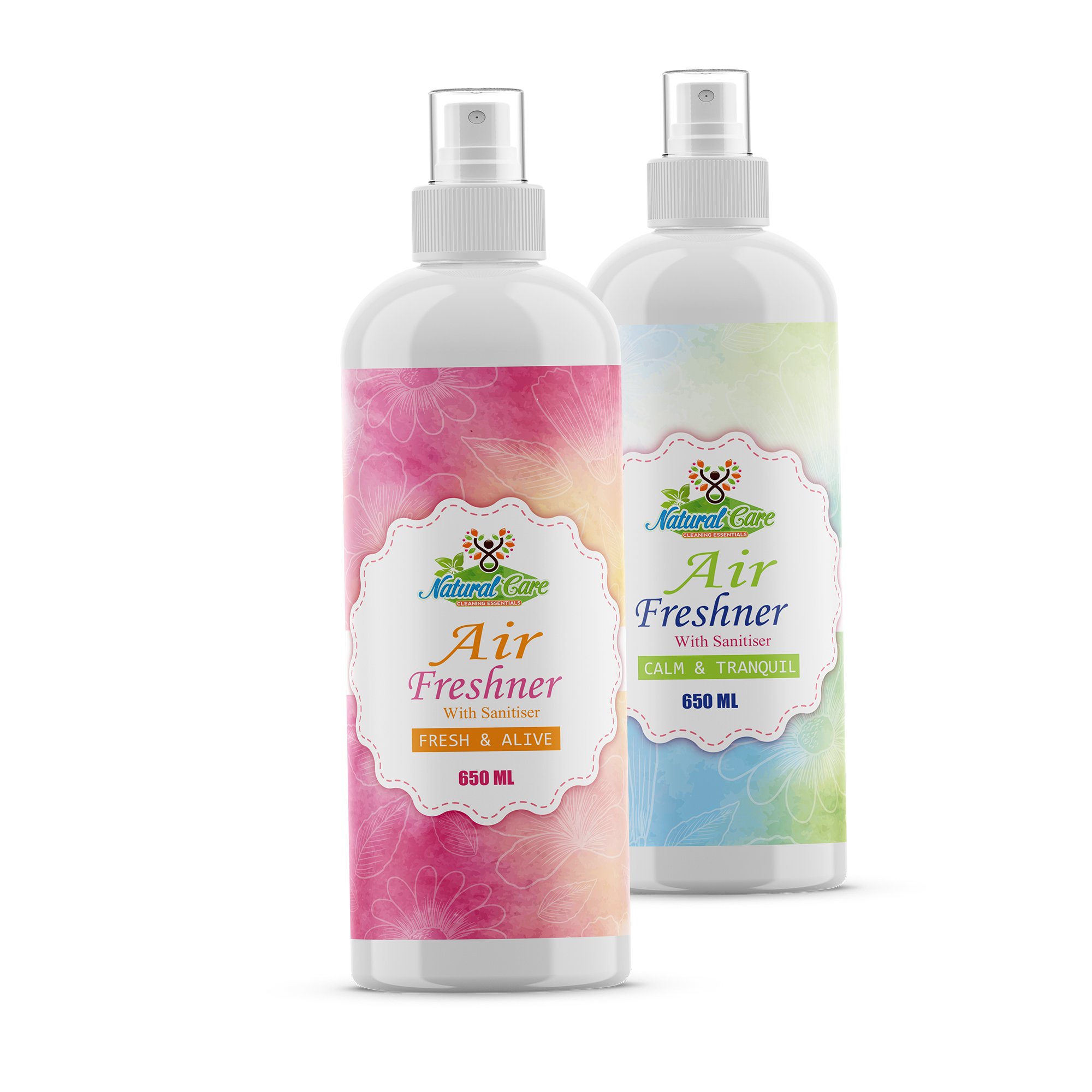 Natural Care Air/Room Freshener Fresh & Alive/Calm & Tranquil - 500 ml x 2 (Combo Pack) | | Home & Office Deodorizer | Odor Eliminator & Neutralizer | 1000+ Sprays-image-18