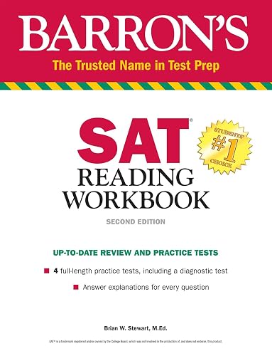 SAT Reading Workbook (Barron's SAT Prep)
