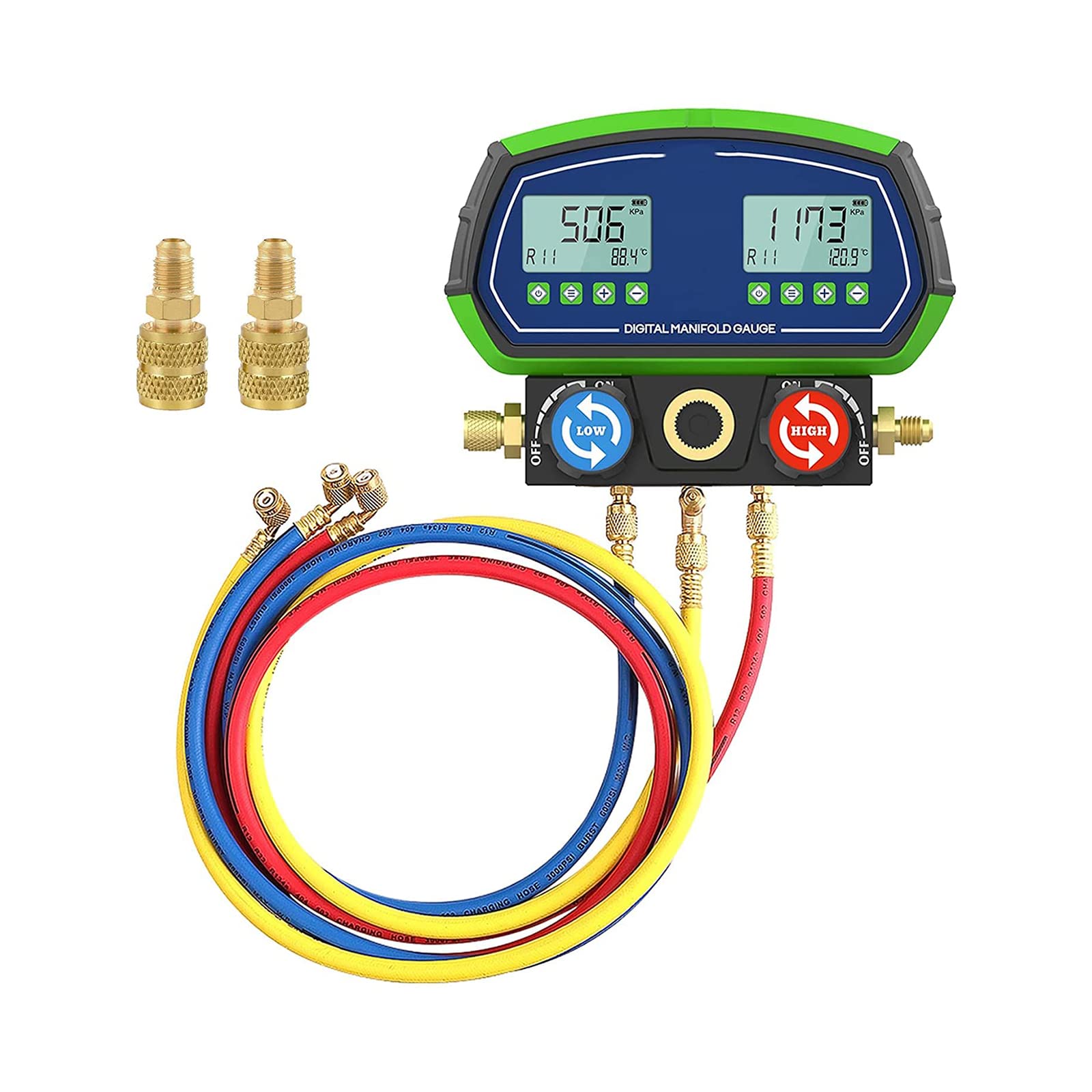 Buy AUTOANDAC Digital Refrigerant Manifold Gauge Set for HVAC