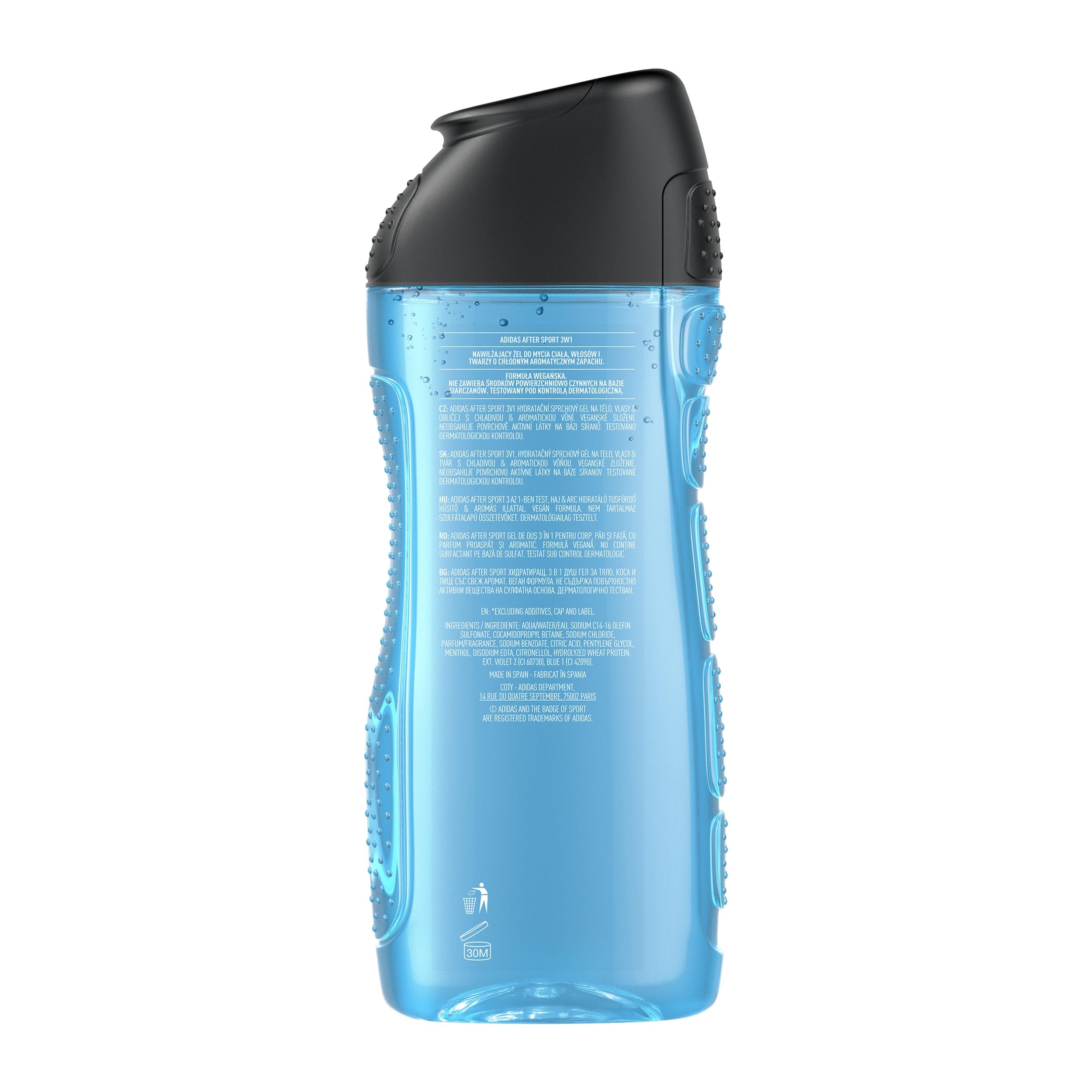 adidas dla mężczyzn żel pod prysznic AFTER SPORT 400 ml