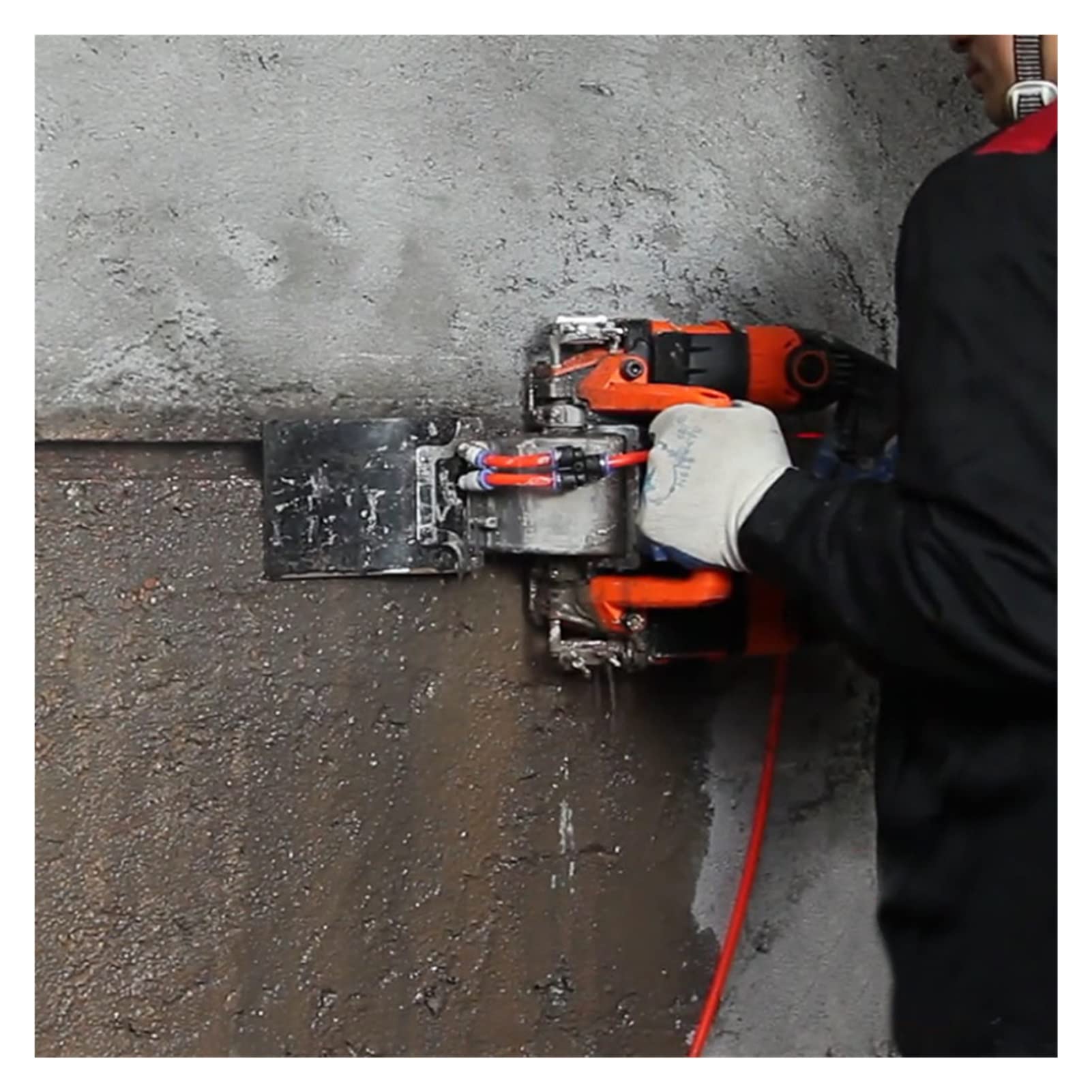 Automat ścienny, Maszyna do cięcia szczeliny, maszyna do cięcia maszyny do cięcia, maszyna do cięcia betonu, woda i energia elektryczna(5200w slotting machine)