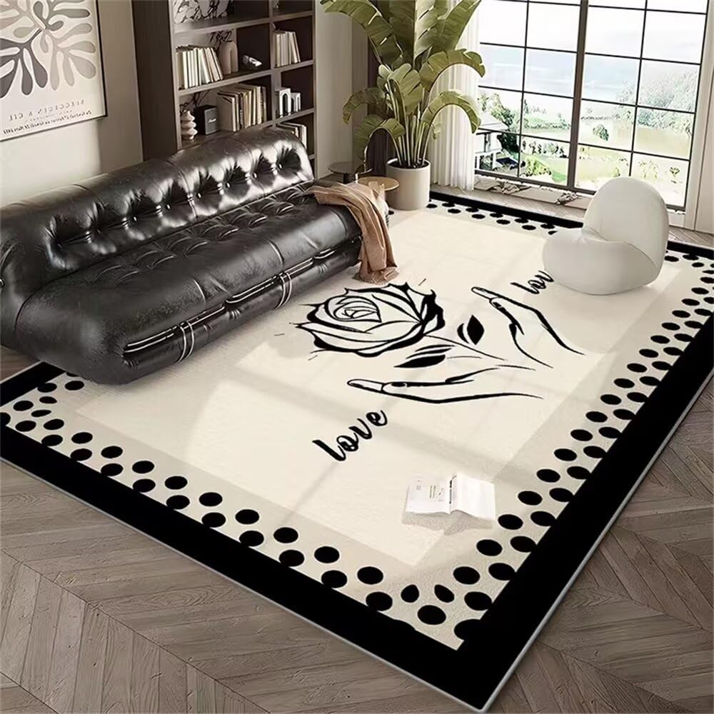 Alaise pour chien et tapis entrée noir résistant 120x200cm