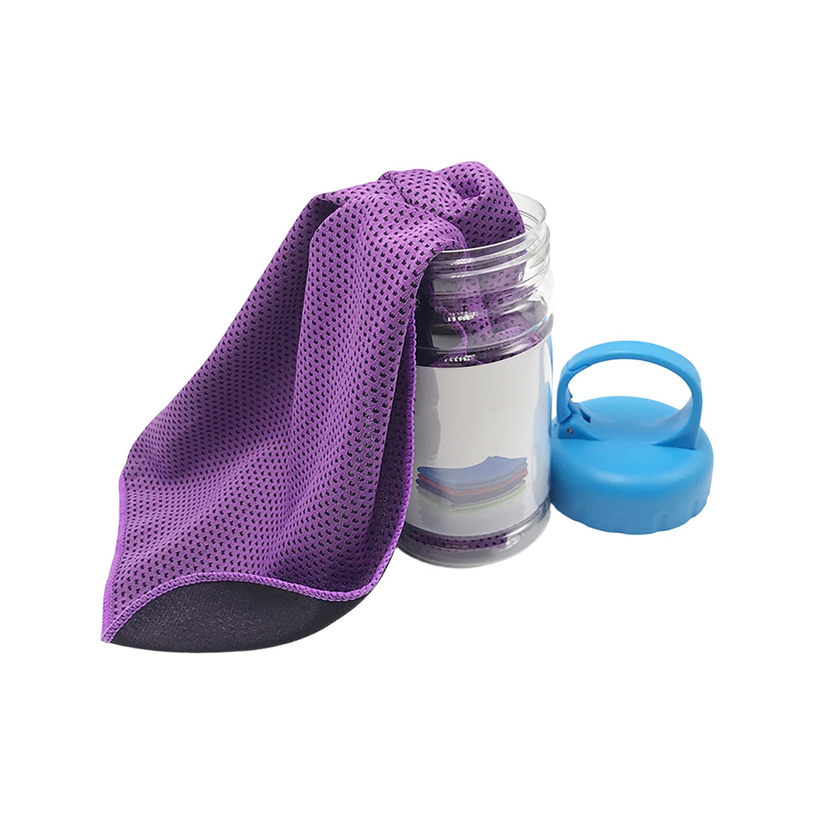 Asciugamano rinfrescante per collo, panno rinfrescante in microfibra per la stagione calda, asciugamano sportivo morbido traspirante, Stay Cool Essentials per fitness, dimensioni 90 x 30 cm, ideale
