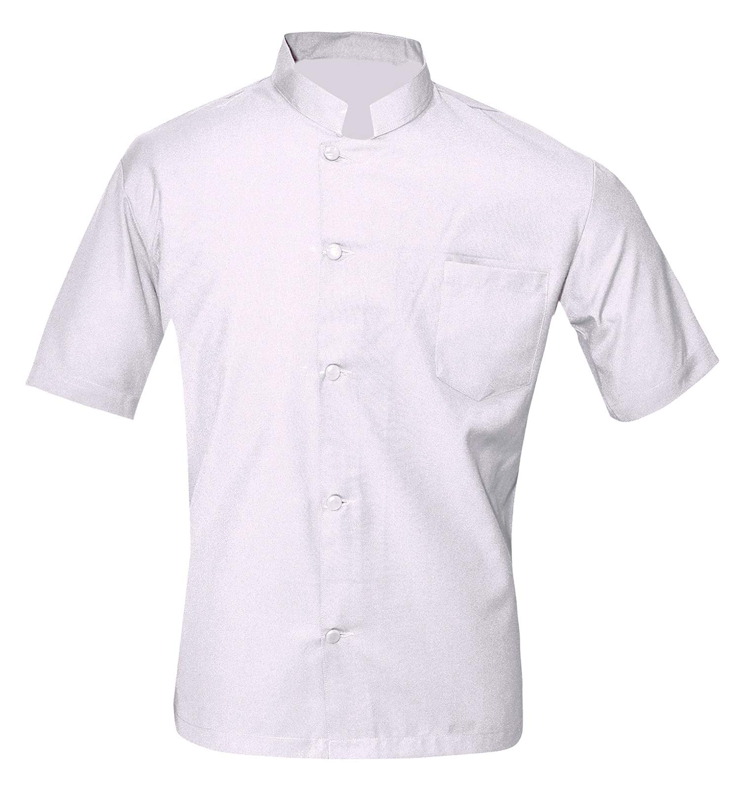 SUNLEXA Multi-Colored Half Sleeve Chef Coat Men's Chef Coat/Chef Jacket Size (S-6XL)