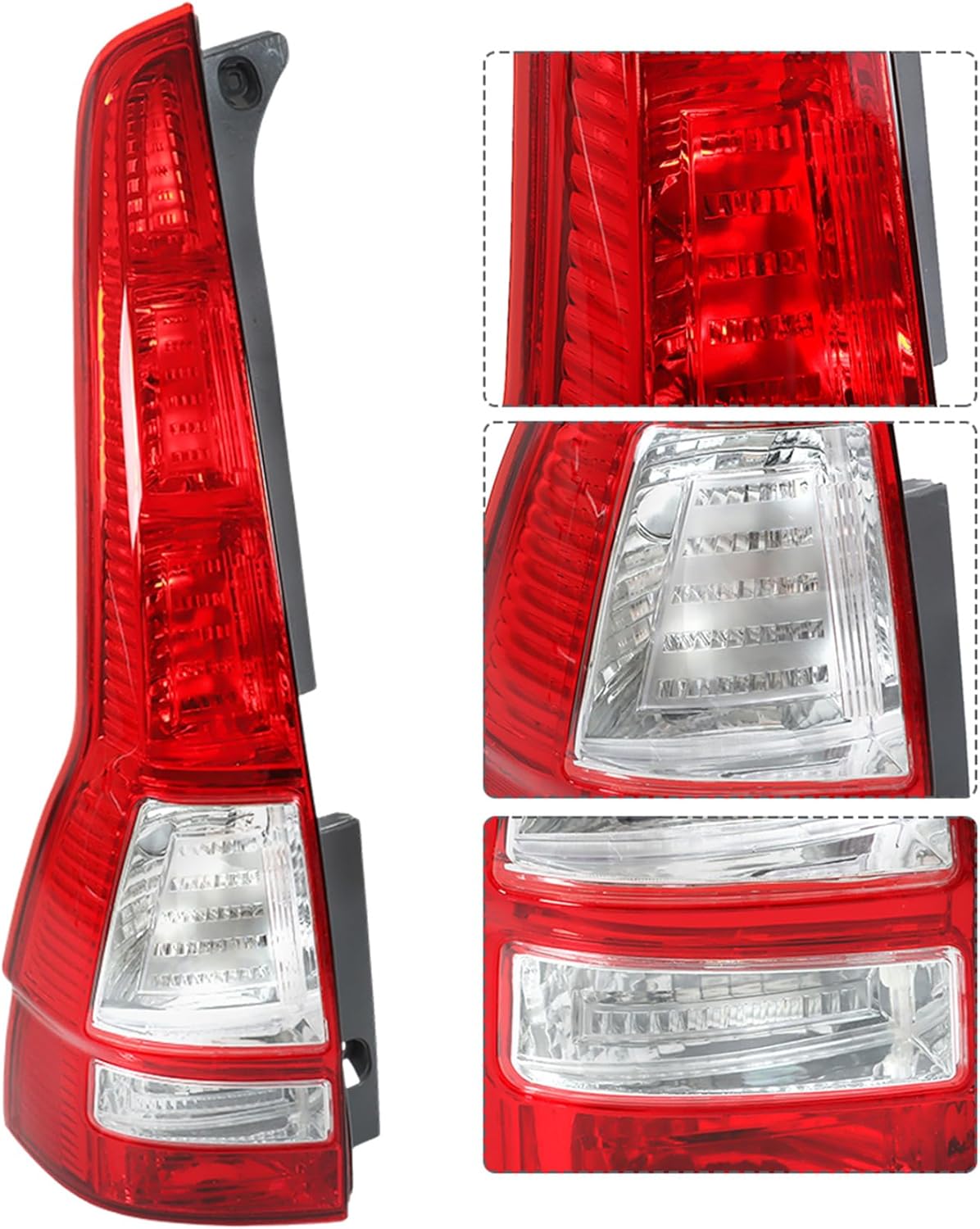 labwork Driver Side Tail Light Replacement for 2007-2011 Honda CRV Rear Tail Light Brake Lamp Assembly LH Left Side 33551SWAA02 HO2800173