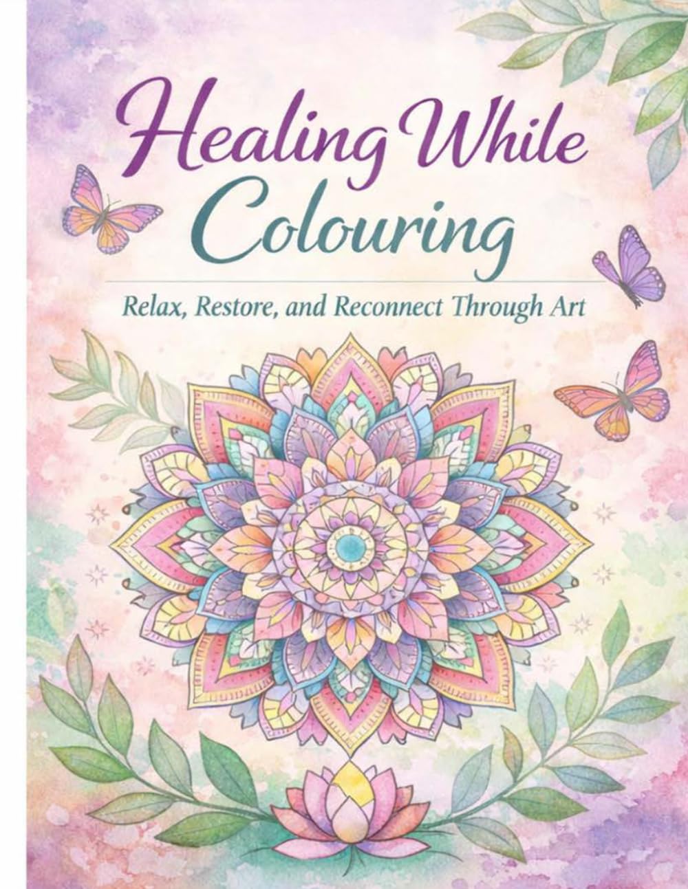 Healing While Colouring: Relax, Restore, and Reconnect Through Art