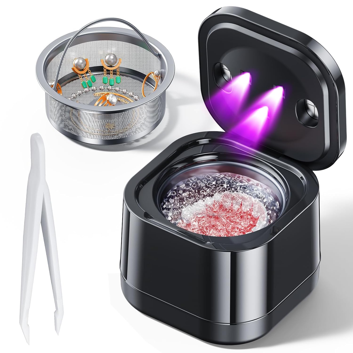 Ultrasonic UV Cleaner for Dentures 25W Ultrasonic Retainer Cleaner