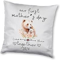 Vista 11 de Funda de almohada personalizada para el hogar, regalo para mamá, abuela, para ella