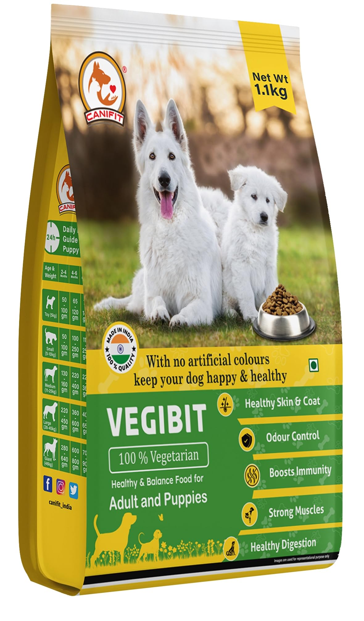 See full amazon price history chart for VEGIBIT 100% Vegetarian for Adult & Puppy 1.1 KG VEGIBIT 100% Vegetarian for Adult & Puppy 1.1 KG (B0CJJS4FS1) Amazon Price History, Amazon Price Tracker