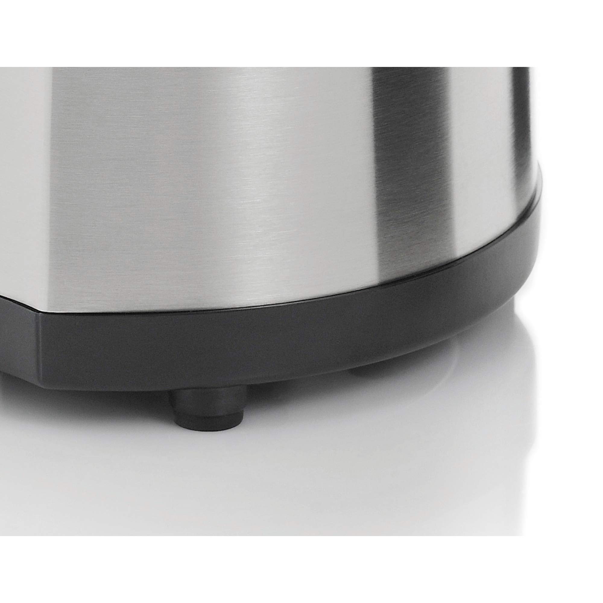 WMF Stelio Presse-agrumes électrique, 85 W, Service direct dans le verre, Jus orange, Citron, Pamplemousse, Orange pressée, Compatible lave-vaisselle, Finition inox 0416030012