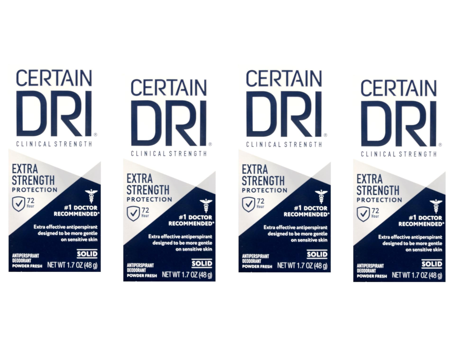 Certain DriAnti-Perspirant Solid (Pack of 4)