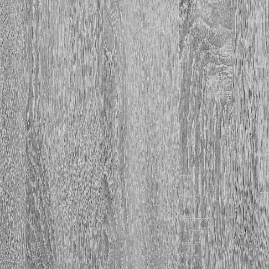 Armadio per farmacie, in legno Sonoma, 40 x 41 x 77,5 cm, con 2 cassetti e spazio per soggiorno, ufficio, corridoio, cucina, cassettiera stabile con guide in metallo, versatile armadio