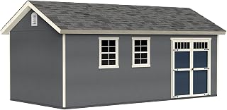 Handy Home Products Beachwood 10x20 DIY Storage Shed