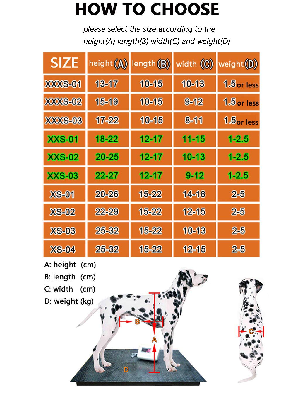 Carrellino Regolabile Sedia a Rotelle per Cani Gatto Cane Coniglio, Riabilitazione per Le Gambe Posteriori, Adatto Disabili Piedi Gambe Posteriori Riabilitazione, 2 Ruote 1~5 kg