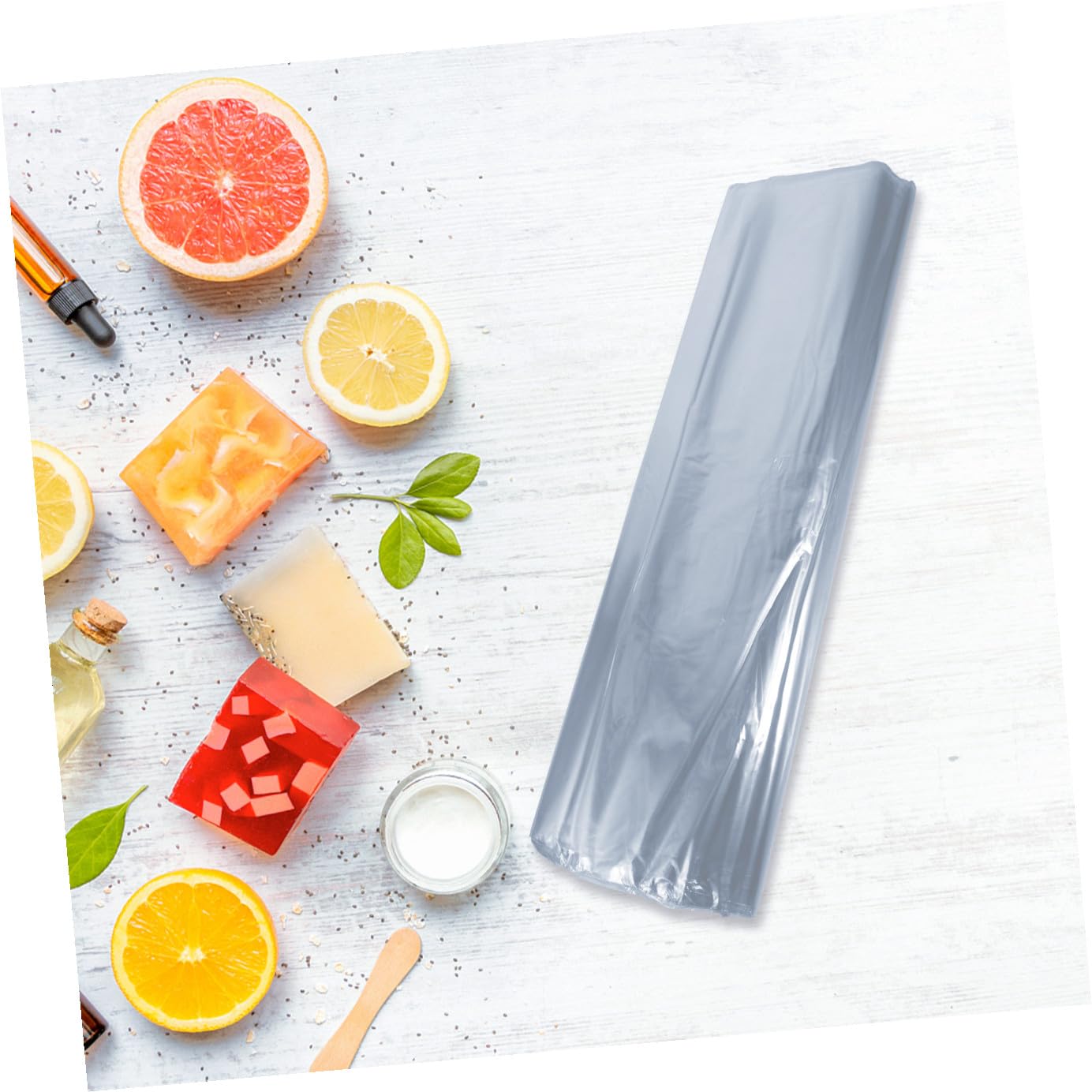 Zerodeko 100 Stück Schrumpfbeutel für Selbstgemacht Projekte aus Klarem Pvc Einfache Anwendung Vielseitig Verwendbare Schrumpfverpackungsbeutel für Geschenkverpackung und Bastelarbeiten