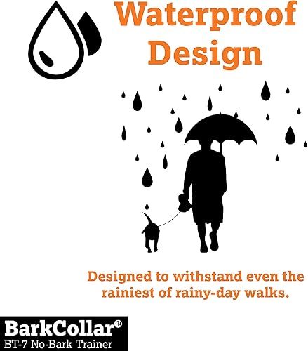 Miniatura 7 de Dogwatch Collar antiladridos para perros pequeños a grandes, dispositivo de entrenamiento impermeable para control de ladridos con funciones de