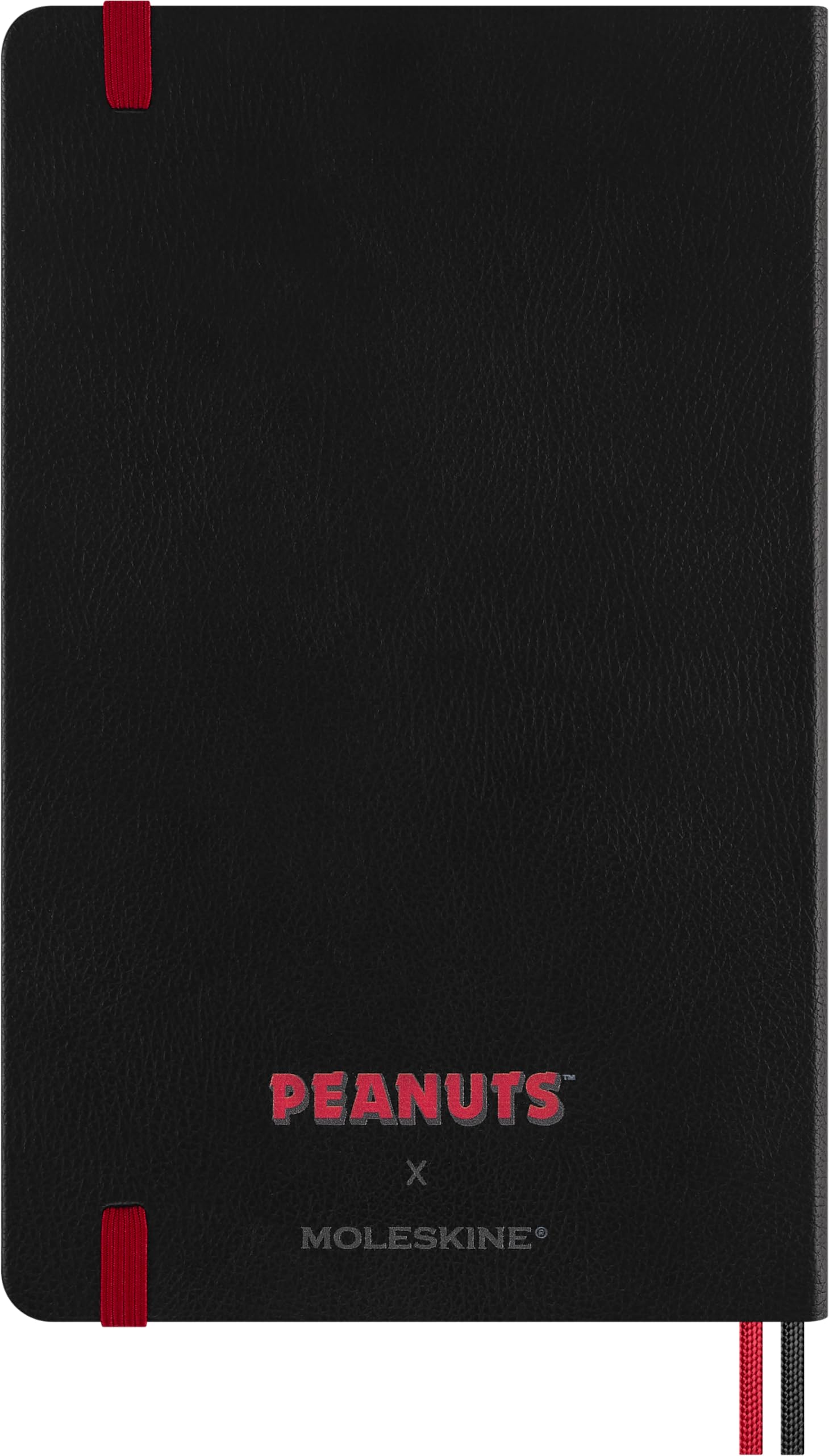 Moleskine Peanuts Kreativ Set, Notizbuch Snoopy L/A5, fester Einband, liniert, schwarz, Blackwing Graphitstifte weich (12x), Radiergummi und Anspitzer