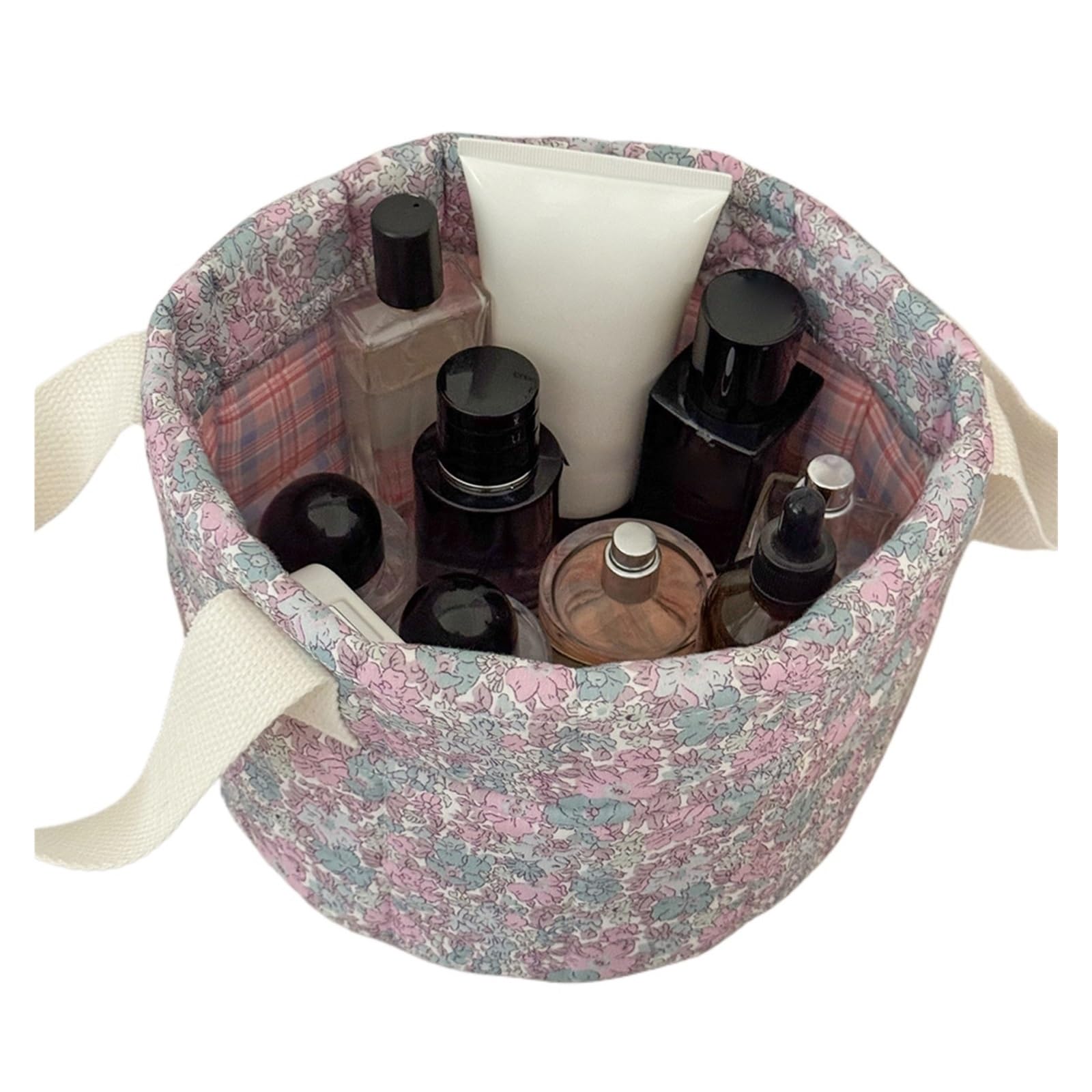 Quilted Laundry Basket Cotton Laundry Hampers
