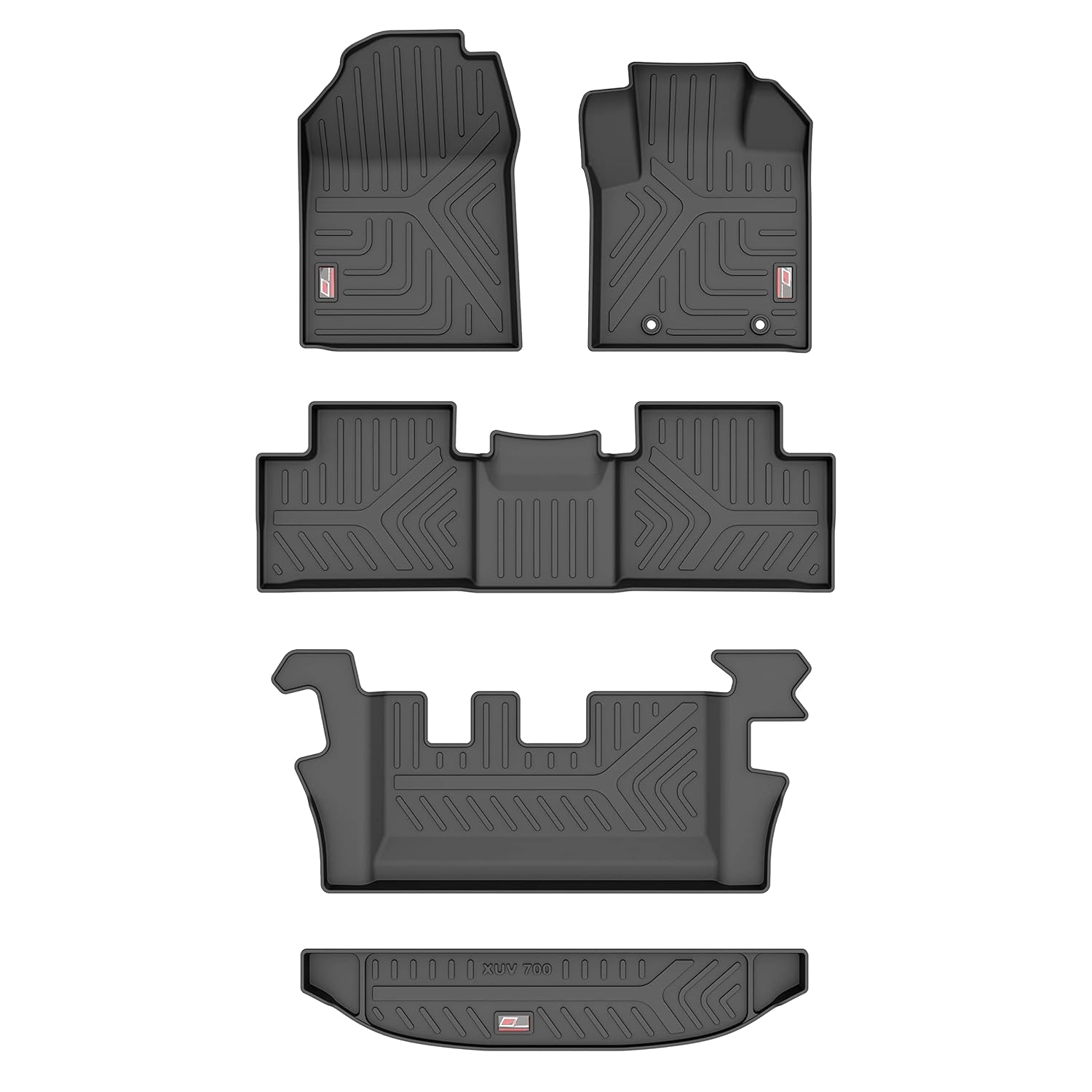 GFX Rubber Car Floor Mats (AfterMarket) Premium Life Long Foot Mats
