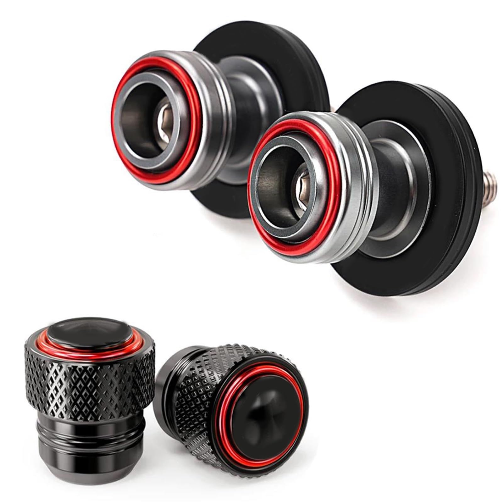 Carretes M10 de brazo oscilante para mantener tu Kawasaki Z750 lista en el garaje 8