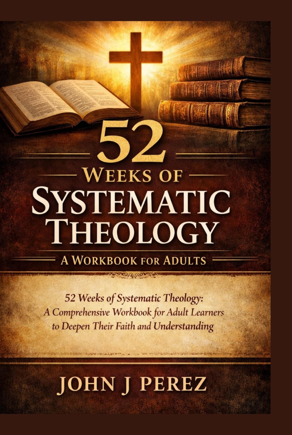 52 Weeks of Systematic Theology: A Workbook for Adults: 52 Weeks of Systematic Theology: A Comprehensive Workbook for Adult Learners to Deepen Their Faith and Understanding