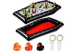 28 Pcs Halloween Inflatable Cooler Set for Ghoulishly Refreshing Halloween Festivities