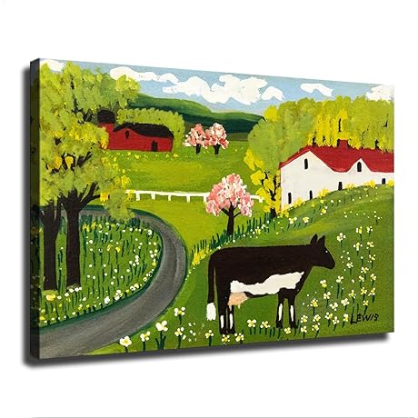 Maud Lewis Paintings: Inspiring Wall Art for Home and Office