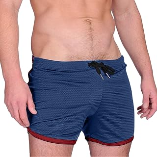 YHEGHT Shorts masculinos de ginástica para musculação, musculação, halterofilismo, treinamento, corrida, jogger, calção de banho masculino 2GG