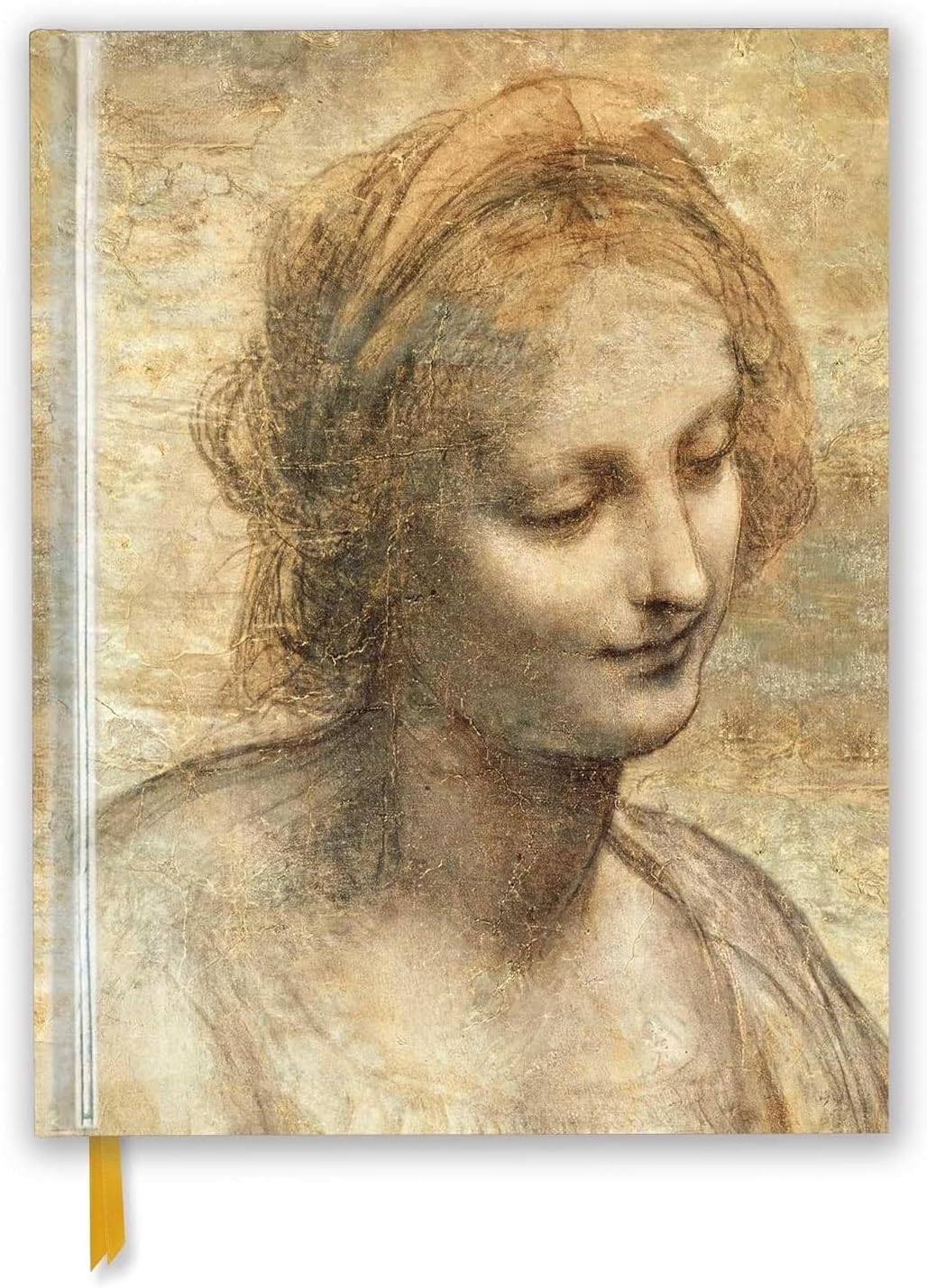 Leonardo da Vinci: Detail of the Head of the Virgin (Blank Sketch Book)