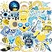 Ausikou Adesivi Impermeabile in Vinile Graffiti Style Decals per Skateboard, Snowboard, Auto, Moto, Bagagli, Stickers per Adulti Adolescenti Bambini