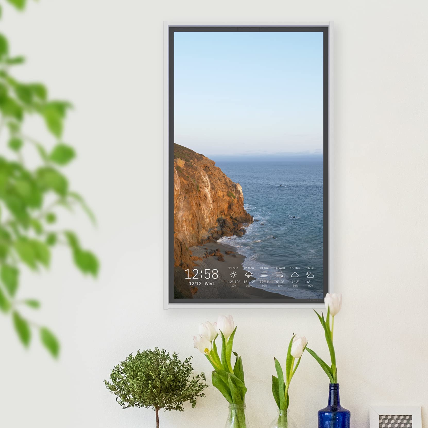 Amazon.co.jp: Atmoph Window 2 [Basic] (ホワイト) : 家電＆カメラ 