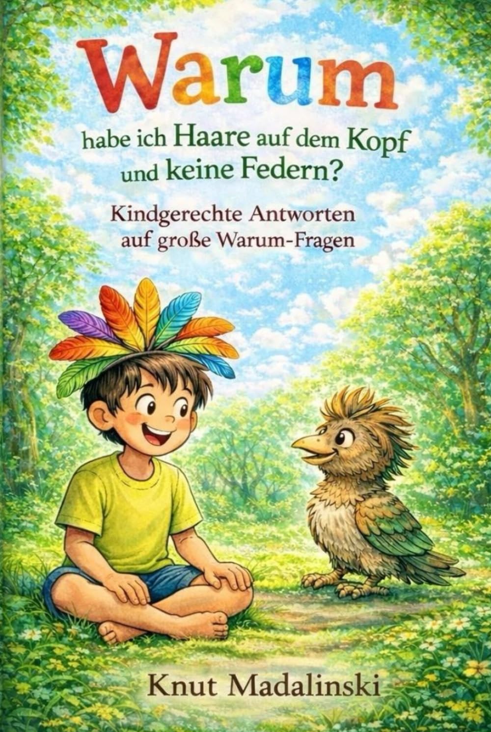 Warum habe ich Haare auf dem Kopf und keine Federn?: Kindgerechte Antworten auf große Warum-Fragen (Wissen für Kinder)