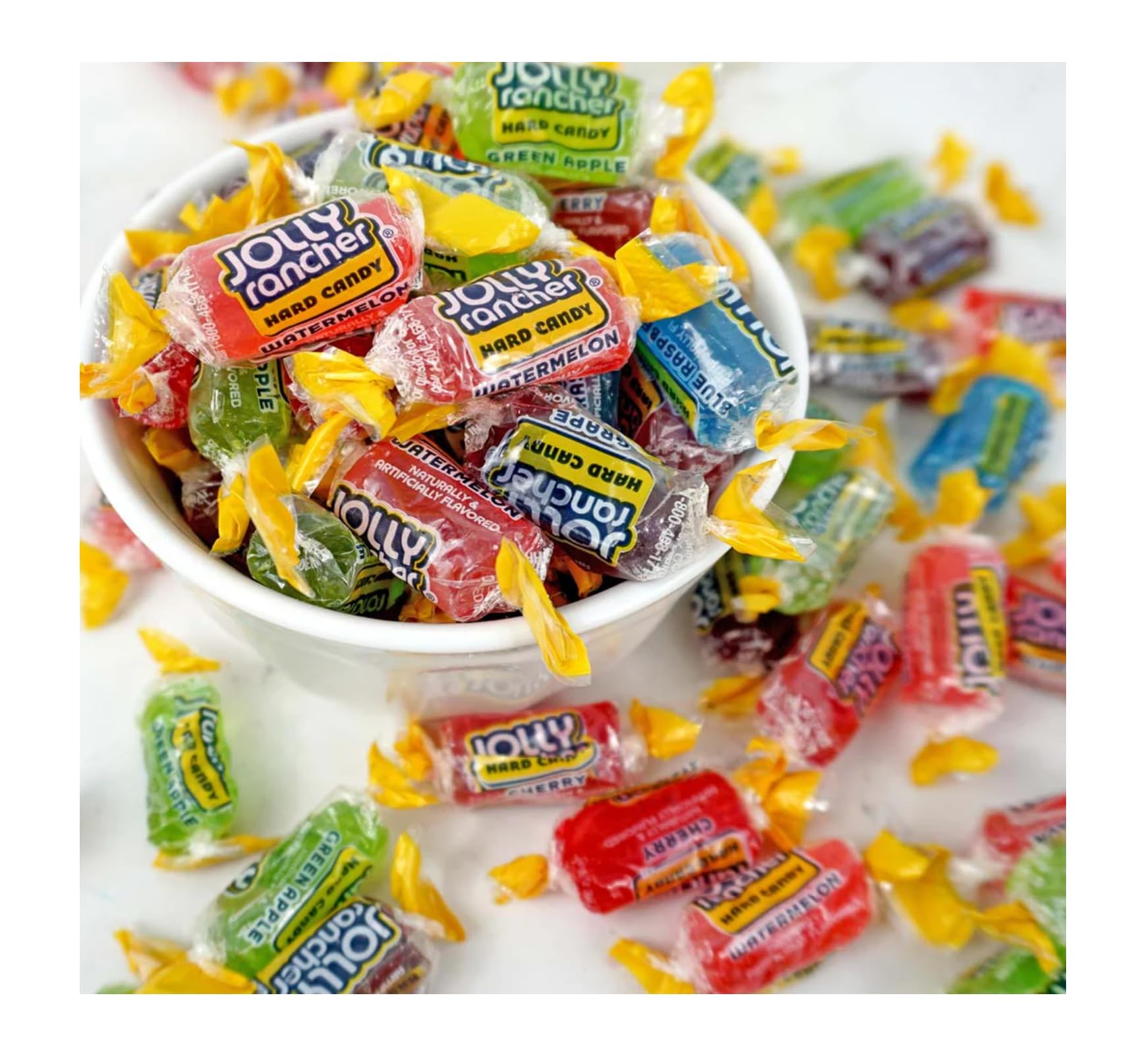 Jolly Rancher Bulk Pack - 1 Lb of Delicious Classic Jolly Ranchers - Stock up and Always Have a Tasty Treat Around - Flavors Everyone Loves - Great For Sharing