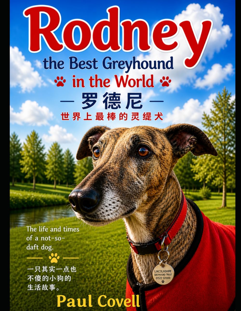 Rodney 罗德尼 the Best Greyhound in the World 世界上最棒的灵缇犬