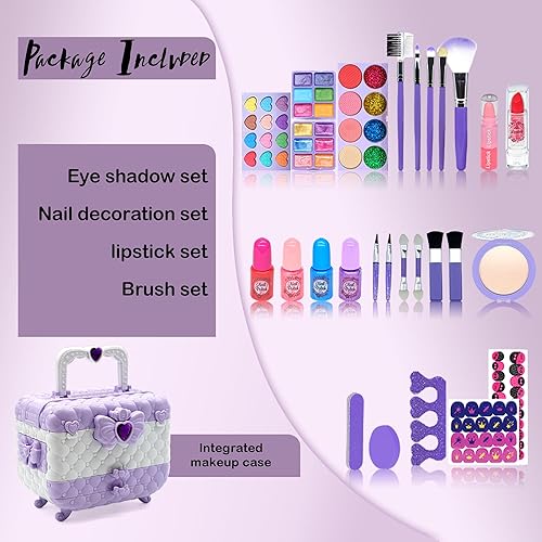 Miniatura 2 de Juegos de maquillaje para niñas Kit de maquillaje para niños, juguetes para niñas, maquillaje para niñas, los mejores juguetes para niñas, kit de