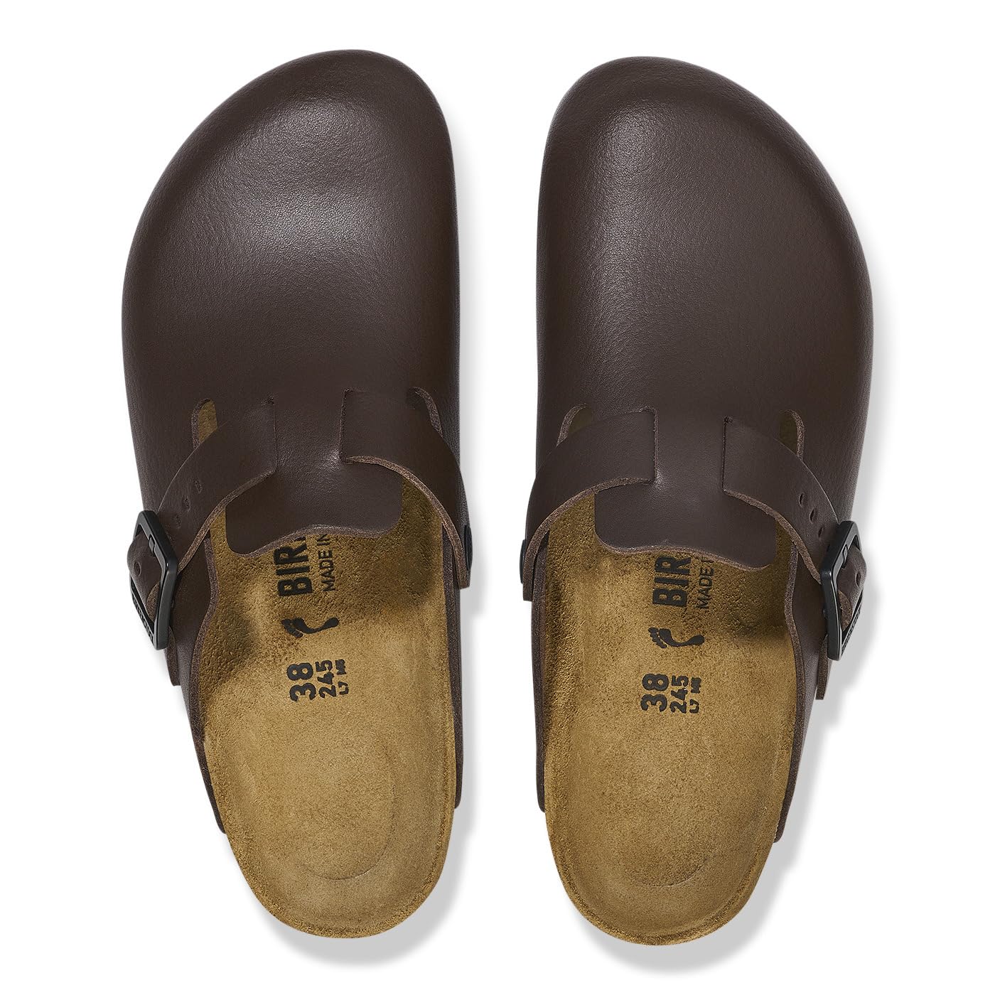 Birkenstock Scarpe Sabot Unisex Boston PRO Soft Java U26BI04 1026189 Taglia Scarpa: 45