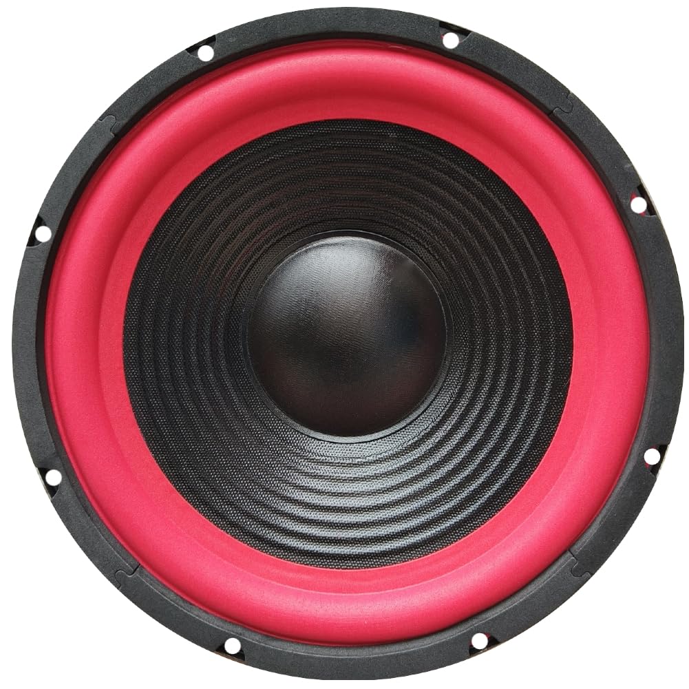 KIT SET PER KORES AUDIO M-108 1 altoparlante diffusore woofer 25 cm 250 mm 10" diametro, 150 watt rms 300 watt max, impedenza 8 ohm, sensibilità 96 db, per casa, 1 pezzo