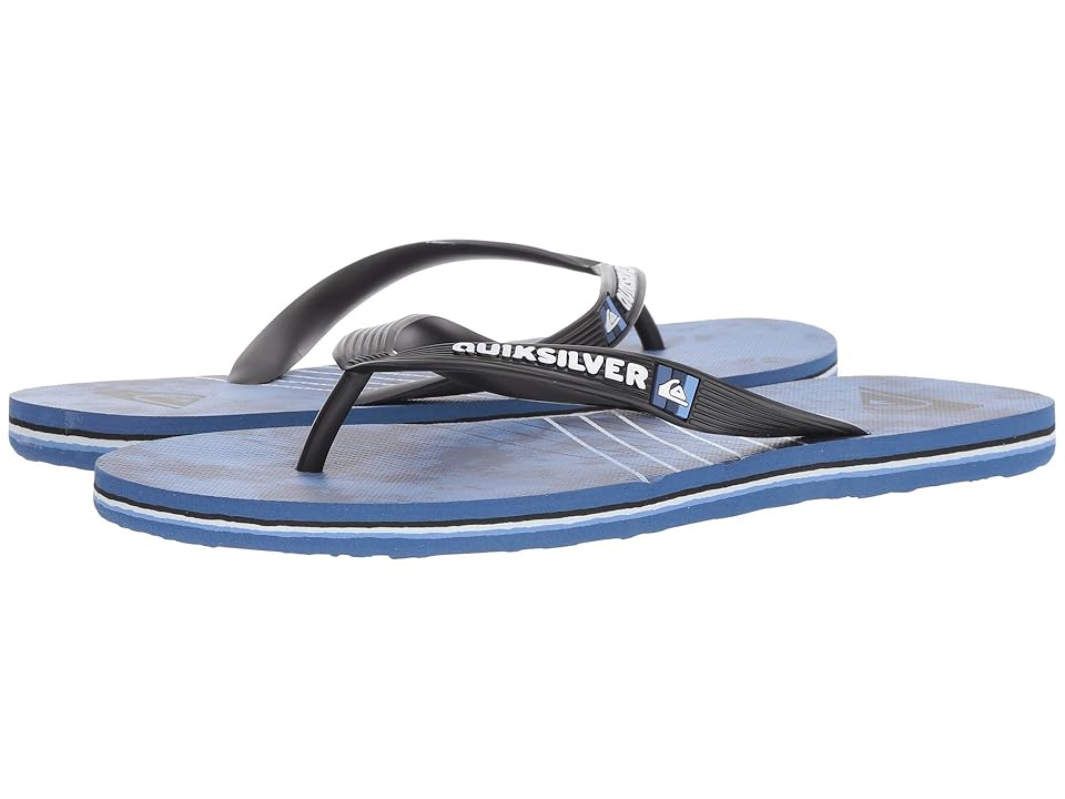 

Quiksilver Molokai Print (Black/Blue/Blue) Men's Sandals